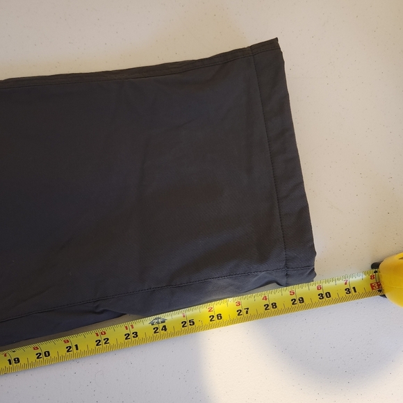 Eddie Bauer Gray Fleece Lined Tech Pants Size 38x30 Winter Outdoor Ski Hiking - Picture 11 of 12